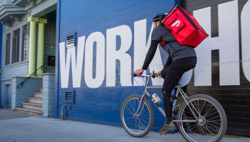 doordash bike delivery