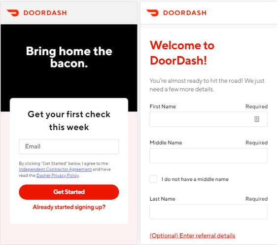 doordash driver support chat phone number