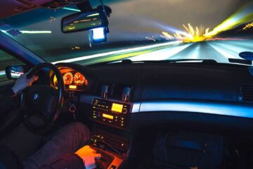 driver at night