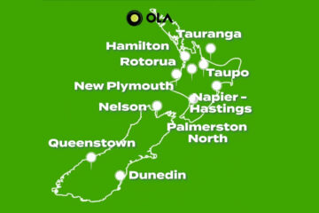 ola driver nz cities