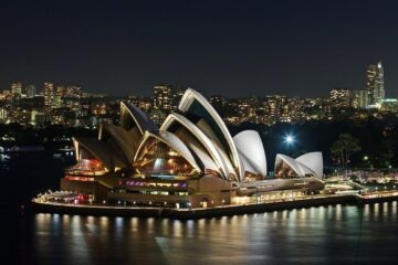 sydney in night