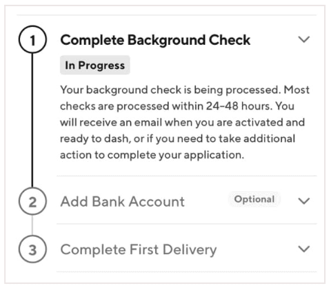background check process doordash nz