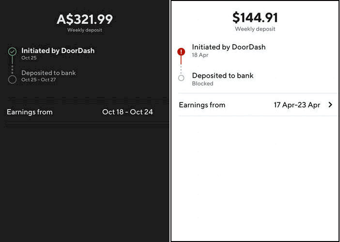 deposited bank blocked payment