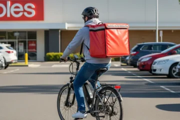 coles order for biker scooter doordash
