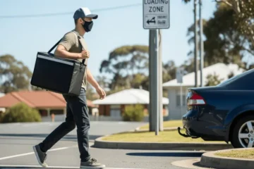 loading zone parking delivery driver